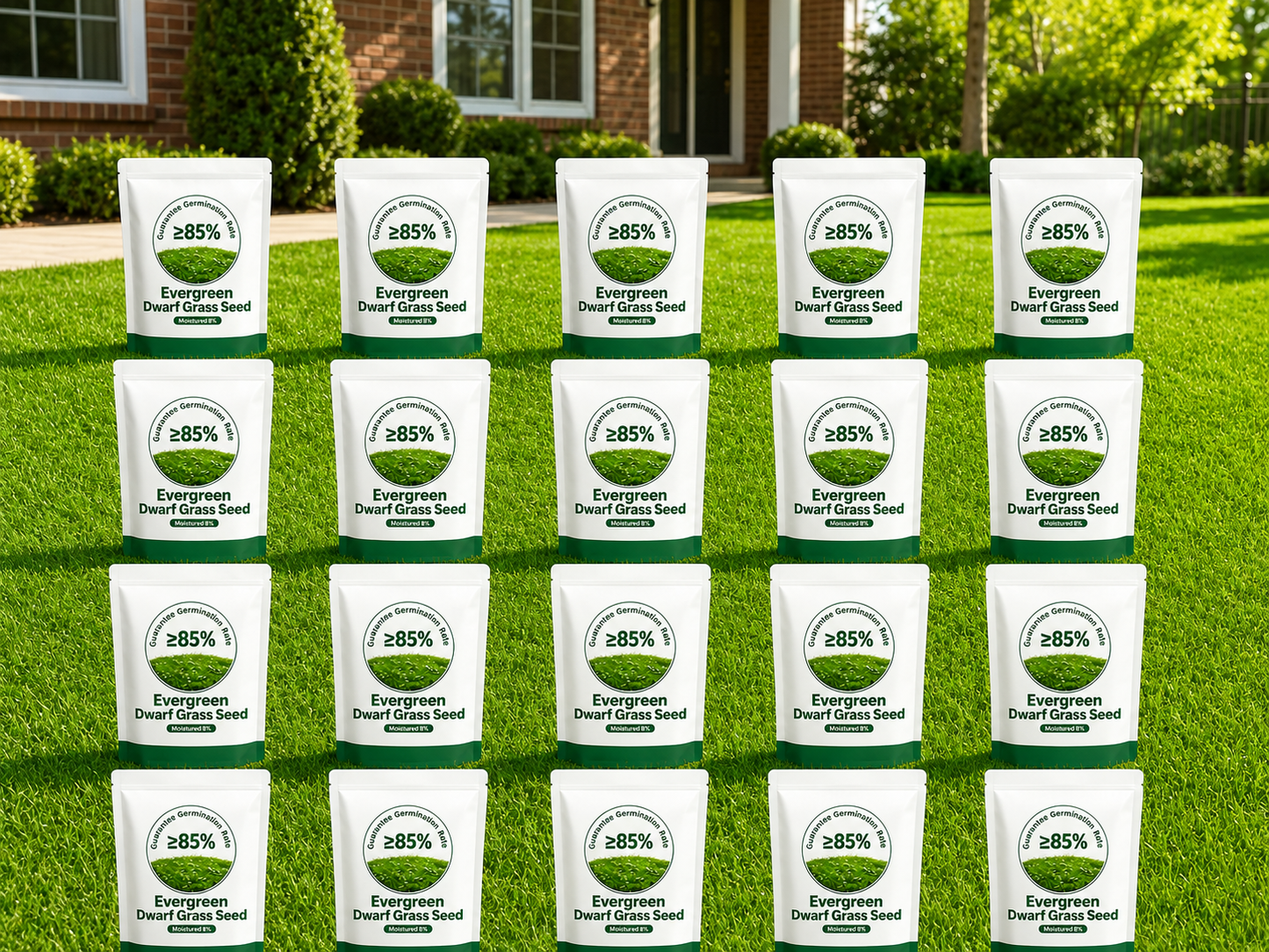 🔥Last Day Promotion 49% OFF🔥🌱2026 Evergreen Dwarf Grass Seed for Four Seasons| Durable, Vibrant Green All Year