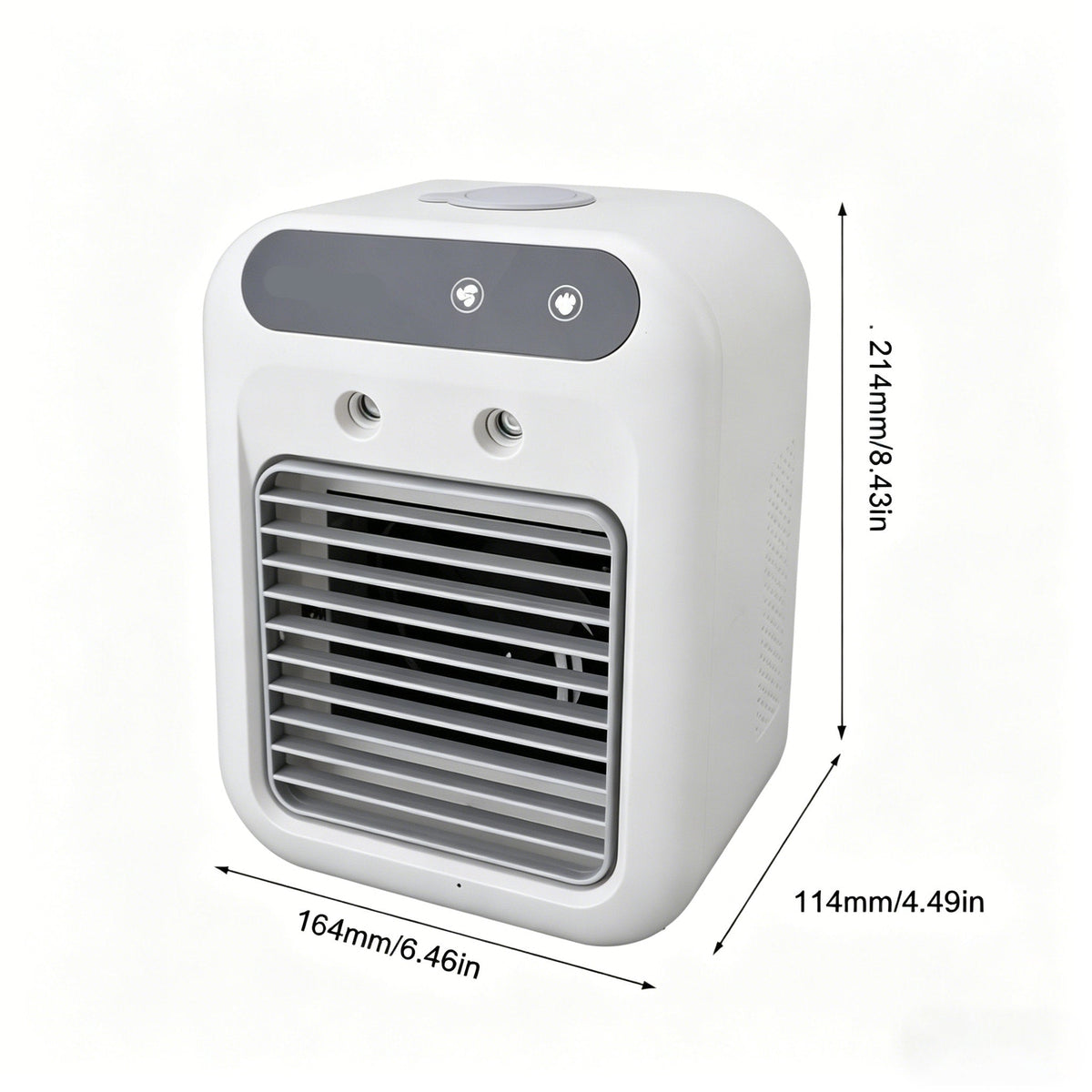 ❄️ Portable Mini Air Cooler Compact & Portable Powerful Cooling