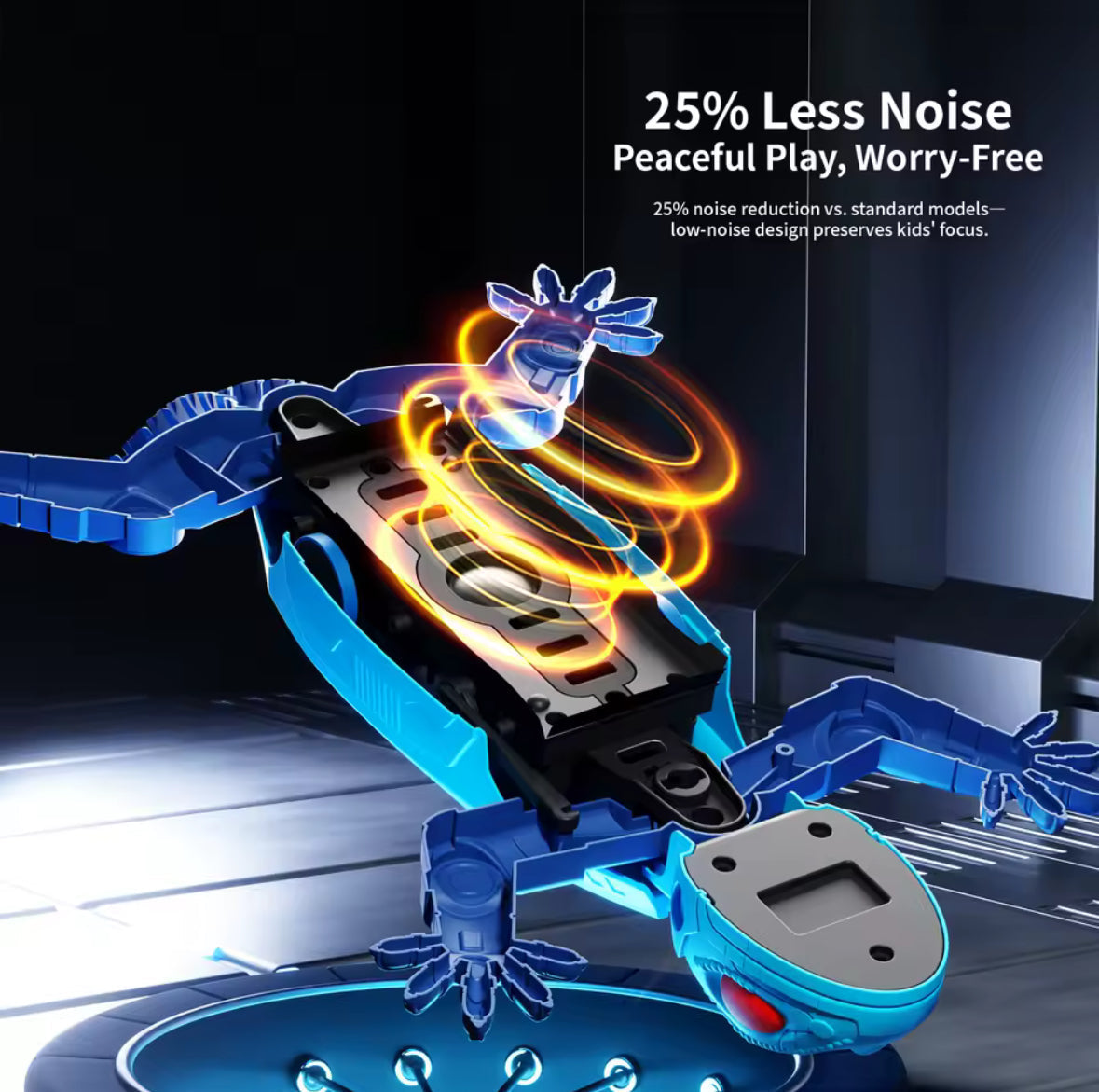 🔥Limited time 49% OFF – Gecko Rush Remote Control Wall Climbing Lizard Toy Ceiling & Floor Crawler