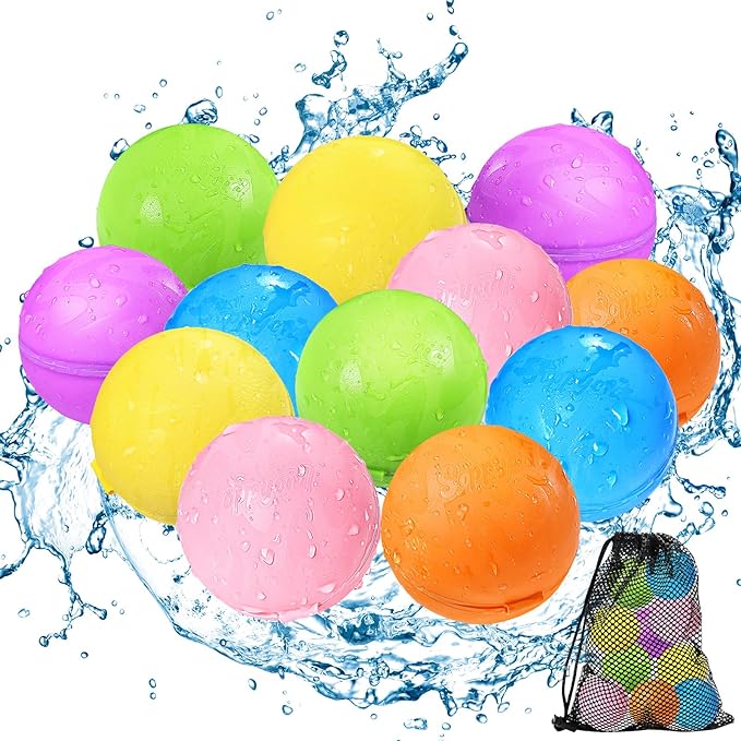 🏆Summer Hot Toys🔥Reusable Water Balloons Pool Beach water Toys for Boys and Girls,