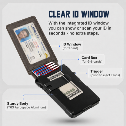 🔥Limited time 49% OFF🔥Adersene MagVault® Minimalist Wallet - Maximum Capacity. Minimal Footprint.
