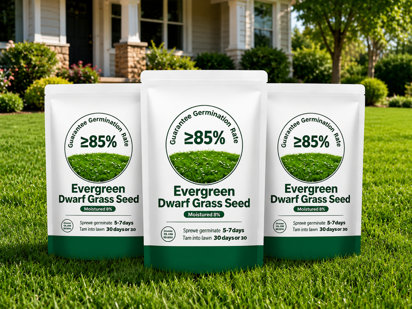 🔥Last Day Promotion 49% OFF🔥🌱2026 Evergreen Dwarf Grass Seed for Four Seasons| Durable, Vibrant Green All Year