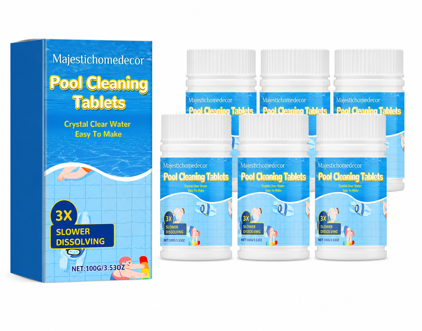 💥🏖️The Next-Gen Pool Purifier is here ✨ 2X Stronger Algae Control, Gentle & Safe for Kids! 👨‍👩‍👧‍👦
