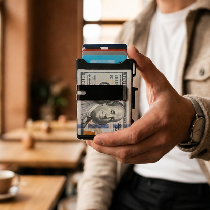 🔥Limited time 49% OFF🔥Adersene MagVault® Minimalist Wallet - Maximum Capacity. Minimal Footprint.