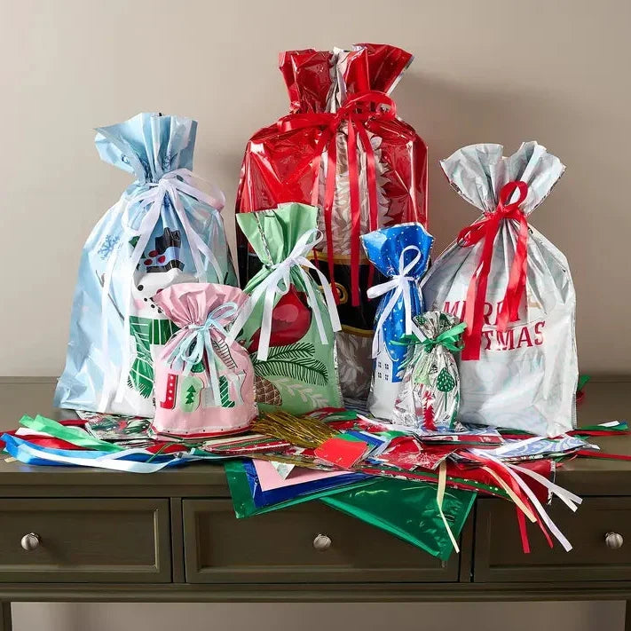 All Season's Gift Bags & Tags Set(Random Color)
