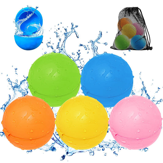 🏆Summer Hot Toys🔥Reusable Water Balloons Pool Beach water Toys for Boys and Girls,