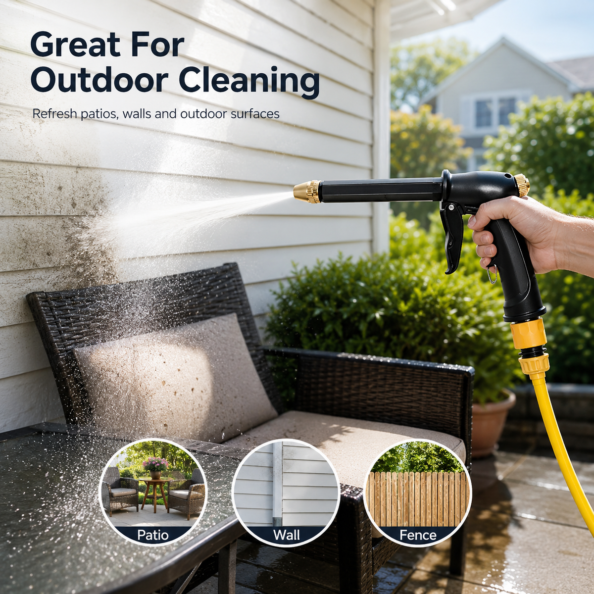 🔥55% OFF TODAY💦 Premium High-Pressure Water Gun for Cars & Gardens