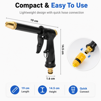 🔥55% OFF TODAY💦 Premium High-Pressure Water Gun for Cars & Gardens