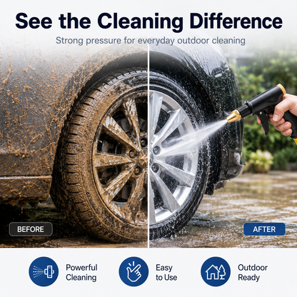 🔥55% OFF TODAY💦 Premium High-Pressure Water Gun for Cars & Gardens