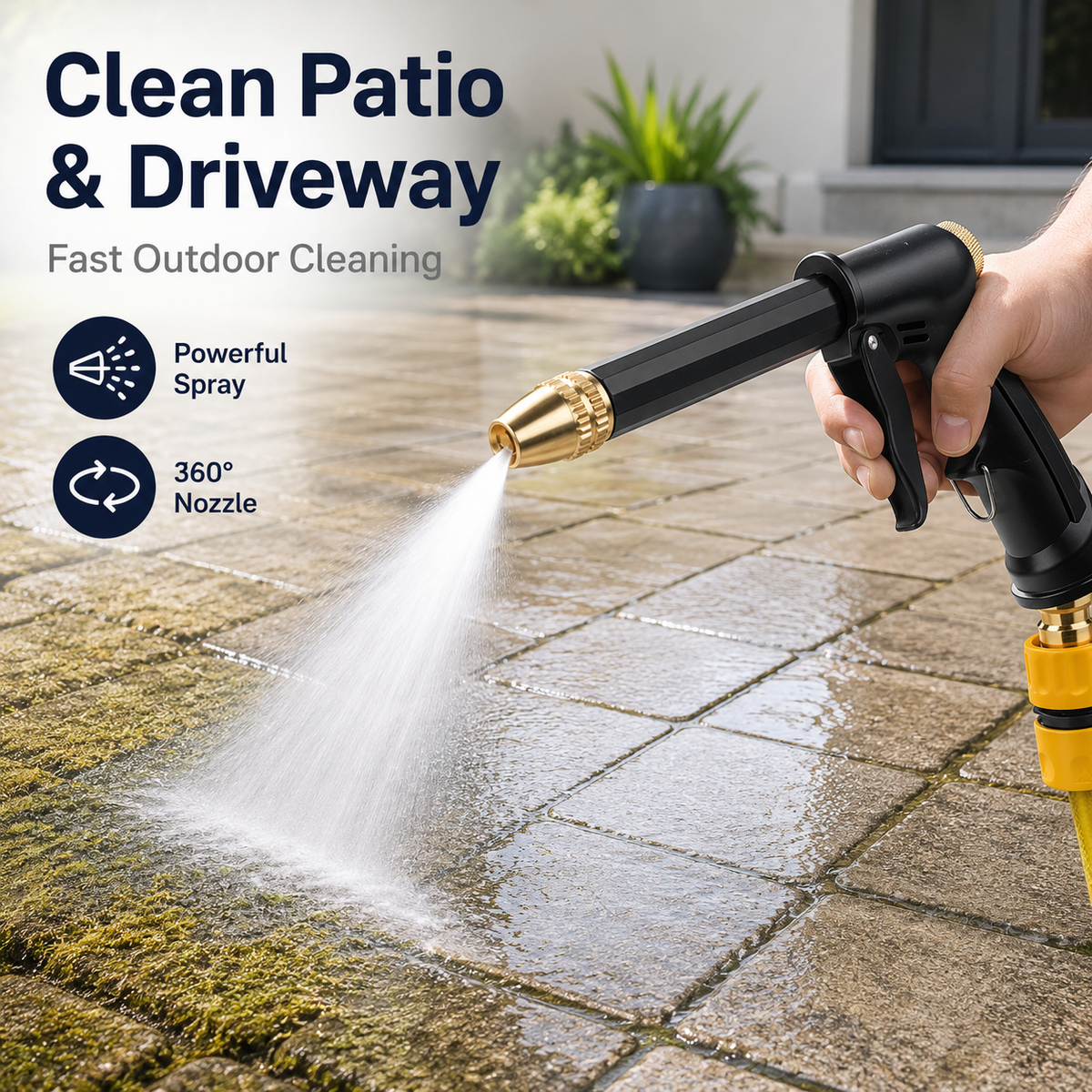 🔥55% OFF TODAY💦 Premium High-Pressure Water Gun for Cars & Gardens