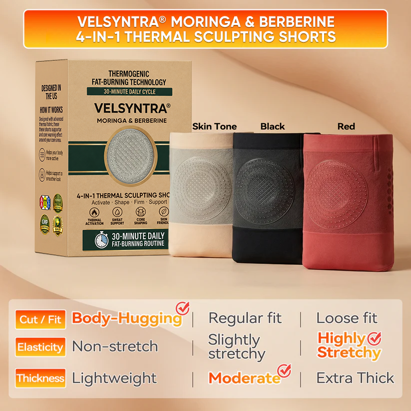 Official Brand Store | 🛡️2026 Moringa & Berberine 4-in-1 Micro-Particle Shaping & Fat Burning Shorts