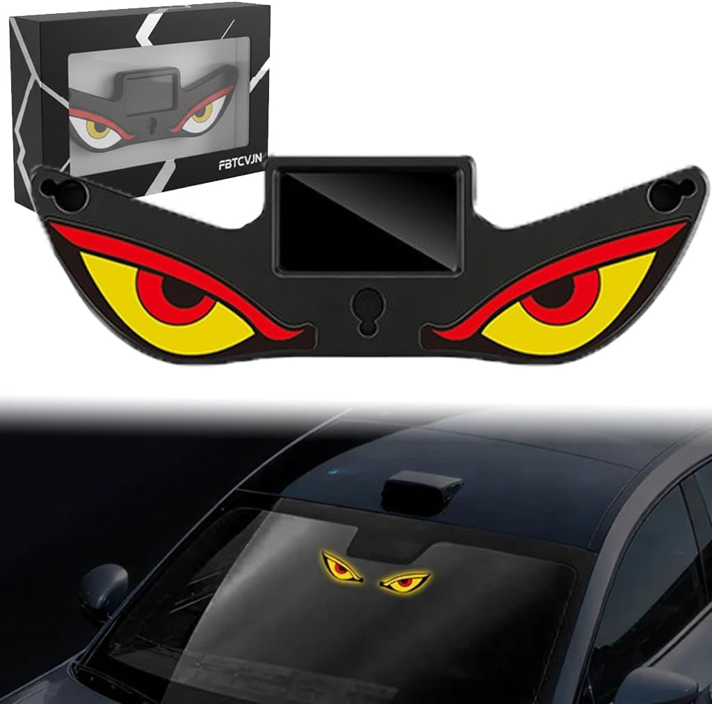 Halloween Sale🎃Solar Demon Eye LED Car Window Light