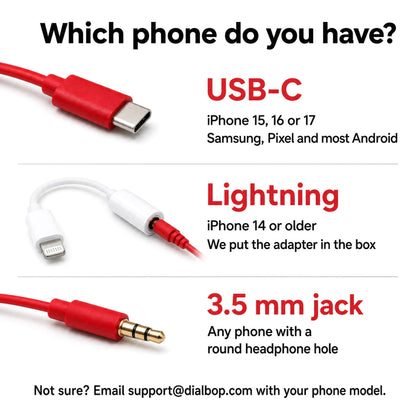 Iglacio™ Retro Phone Handset