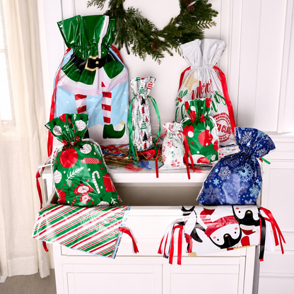 All Season's Gift Bags & Tags Set(Random Color)