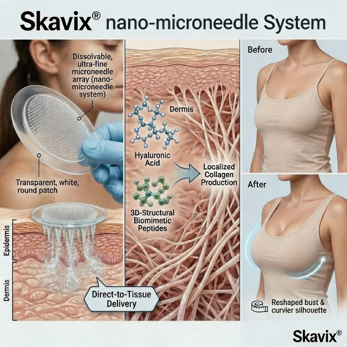 🔥Limited-time 60% sale--Rovinao Targeted Breast Enhancement Advanced Nano-Microneedle Patches
